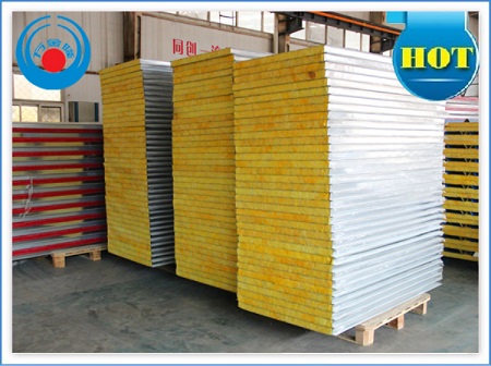glasswool sandwich panels
